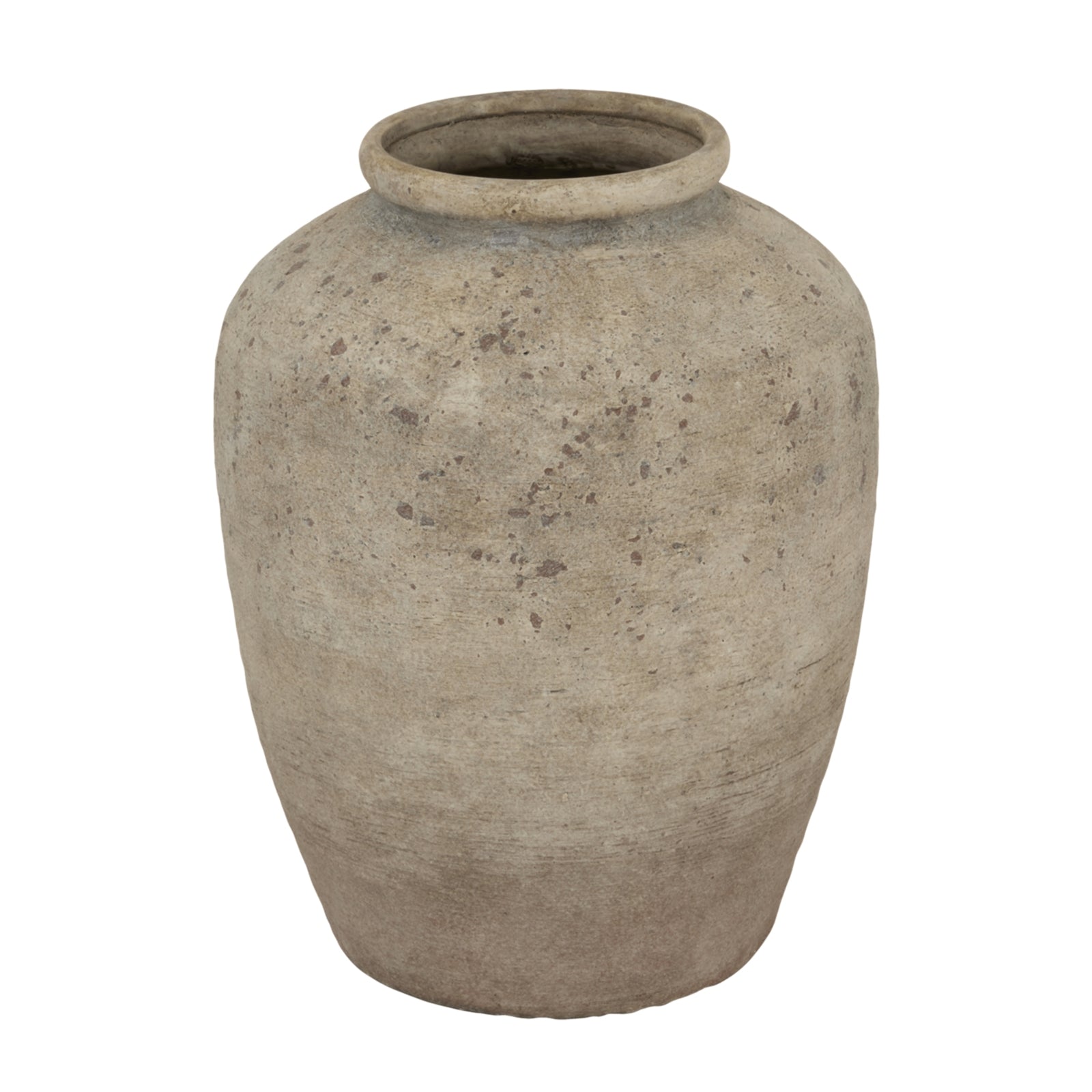 Deruta Medium Mottled Vase Makur Interior