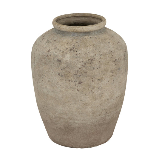 Deruta Medium Mottled Vase Makur Interior