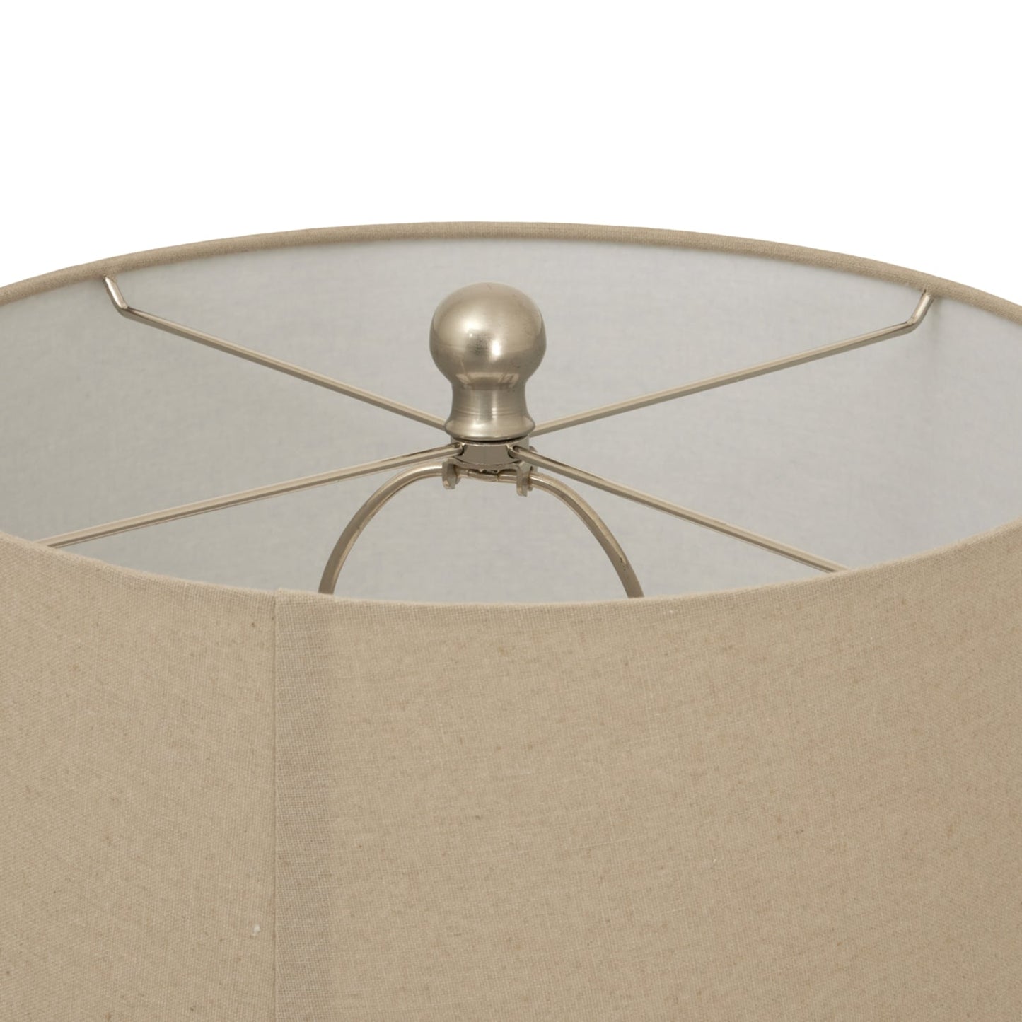 Twill Weave Ceramic Table Lamp With Linen Shade Makur Interior