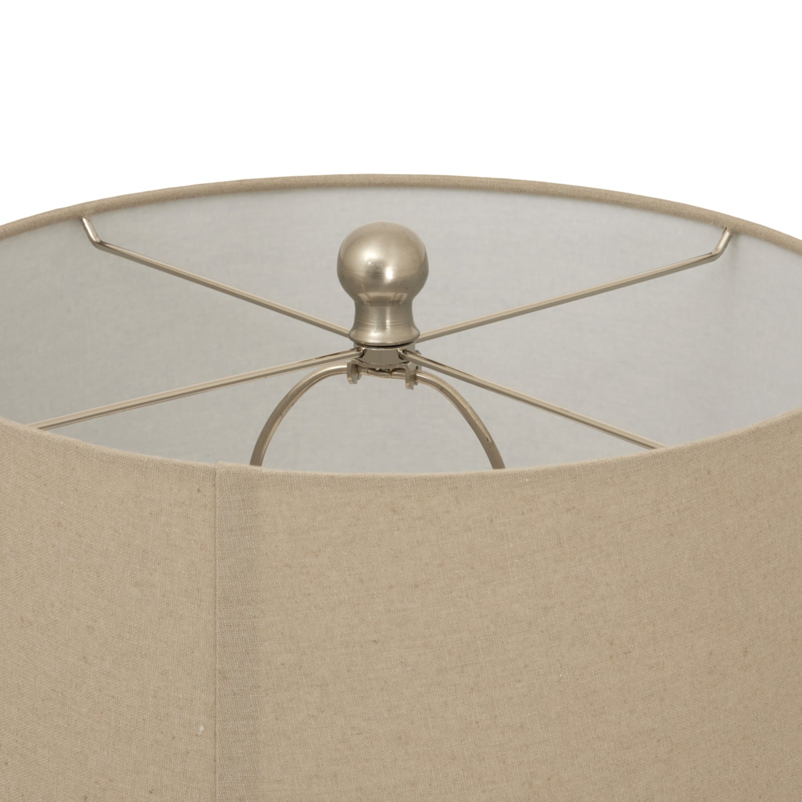 Twill Weave Ceramic Table Lamp With Linen Shade Makur Interior