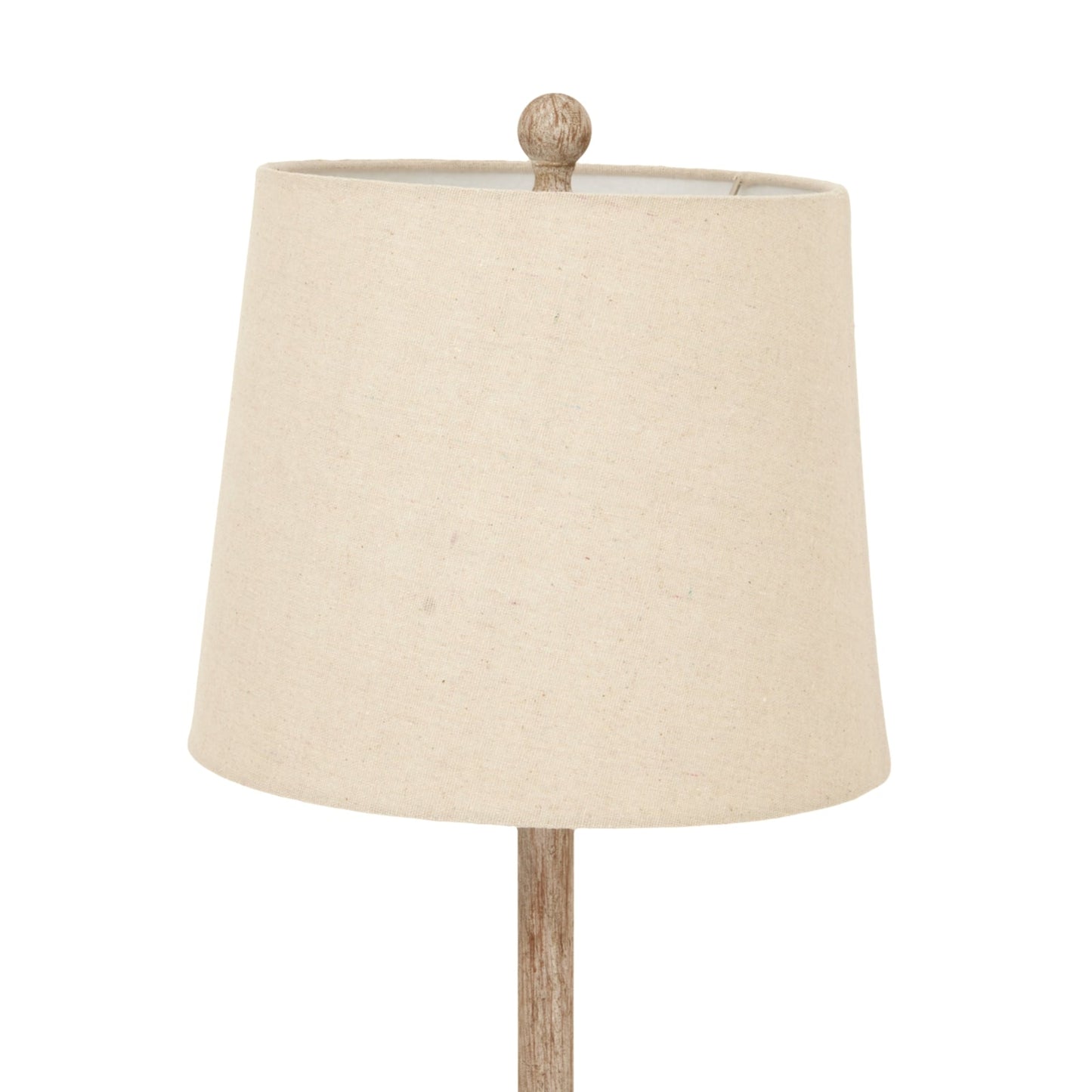 Chiaro Candlestick Table Lamp With Linen Shade Makur Interior