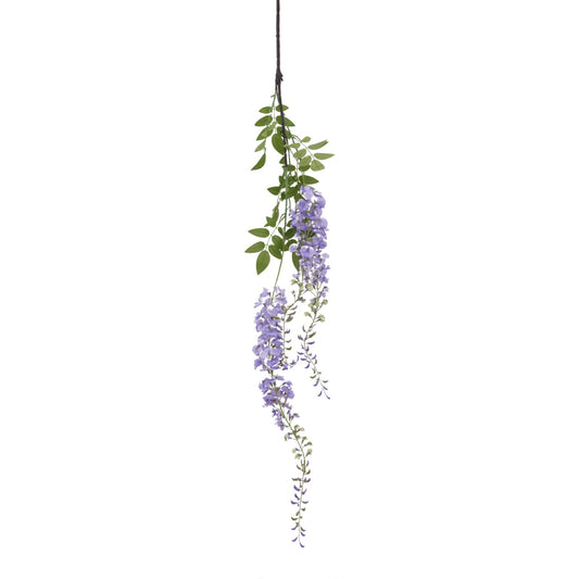 Large Purple Wisteria Spray Makur Interior