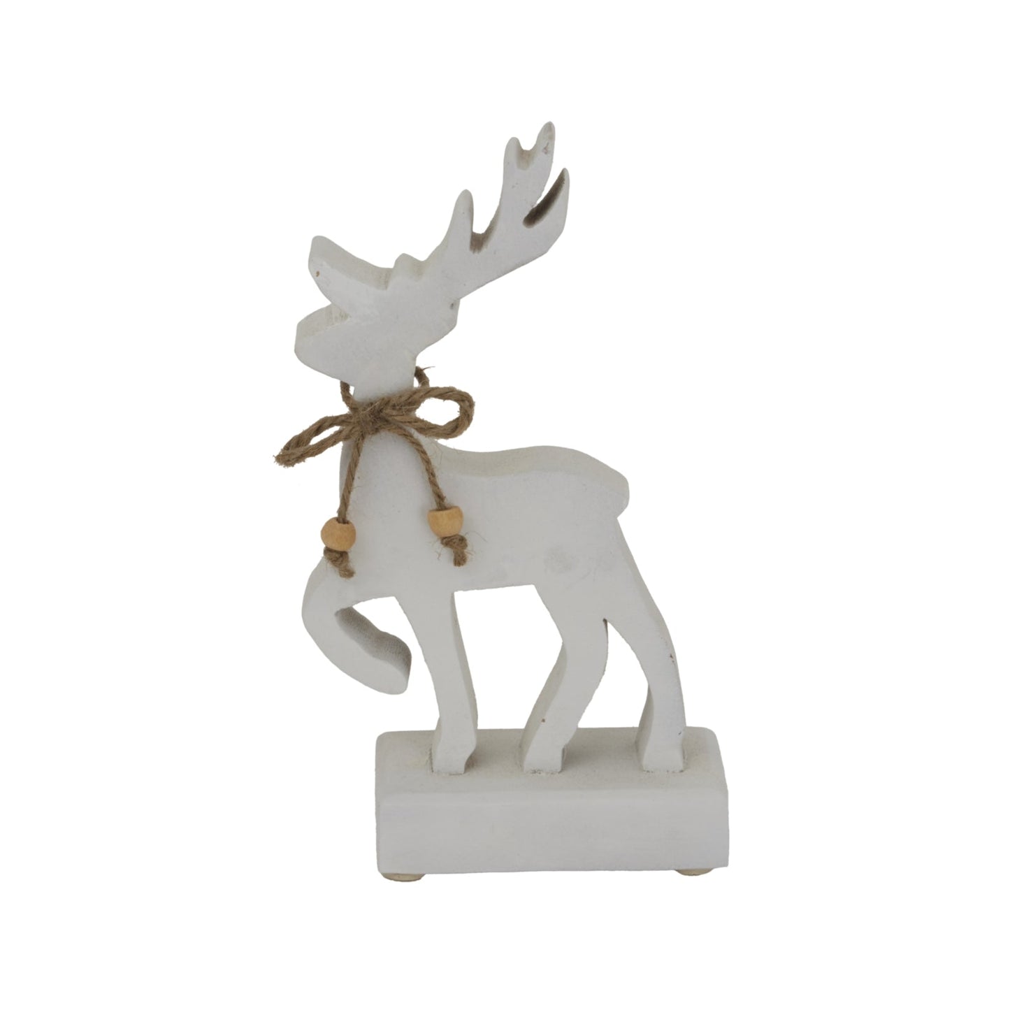 White Standing Reindeer