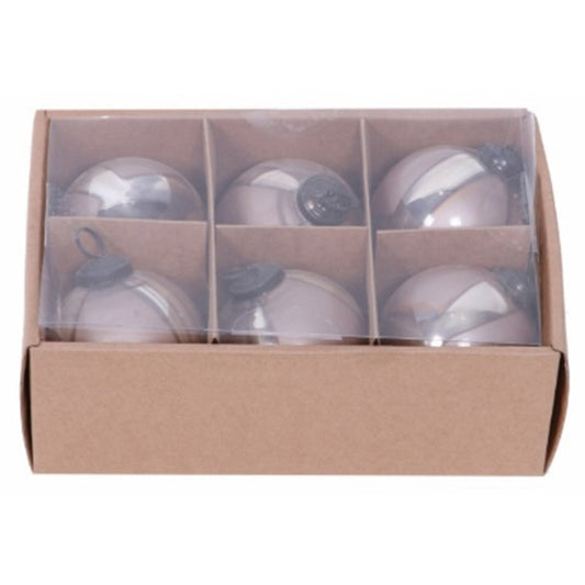 Coffee Ombre Set Of 6 Baubles
