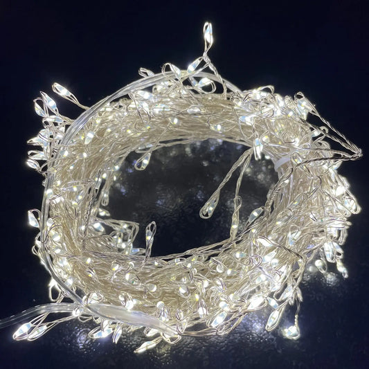 White Cluster Micro Lights