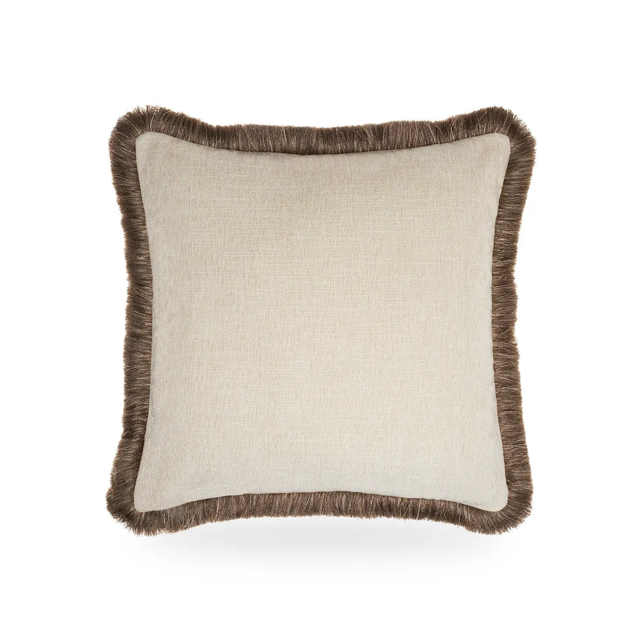 Jasmine Cushion with Clove Fringe Onacara