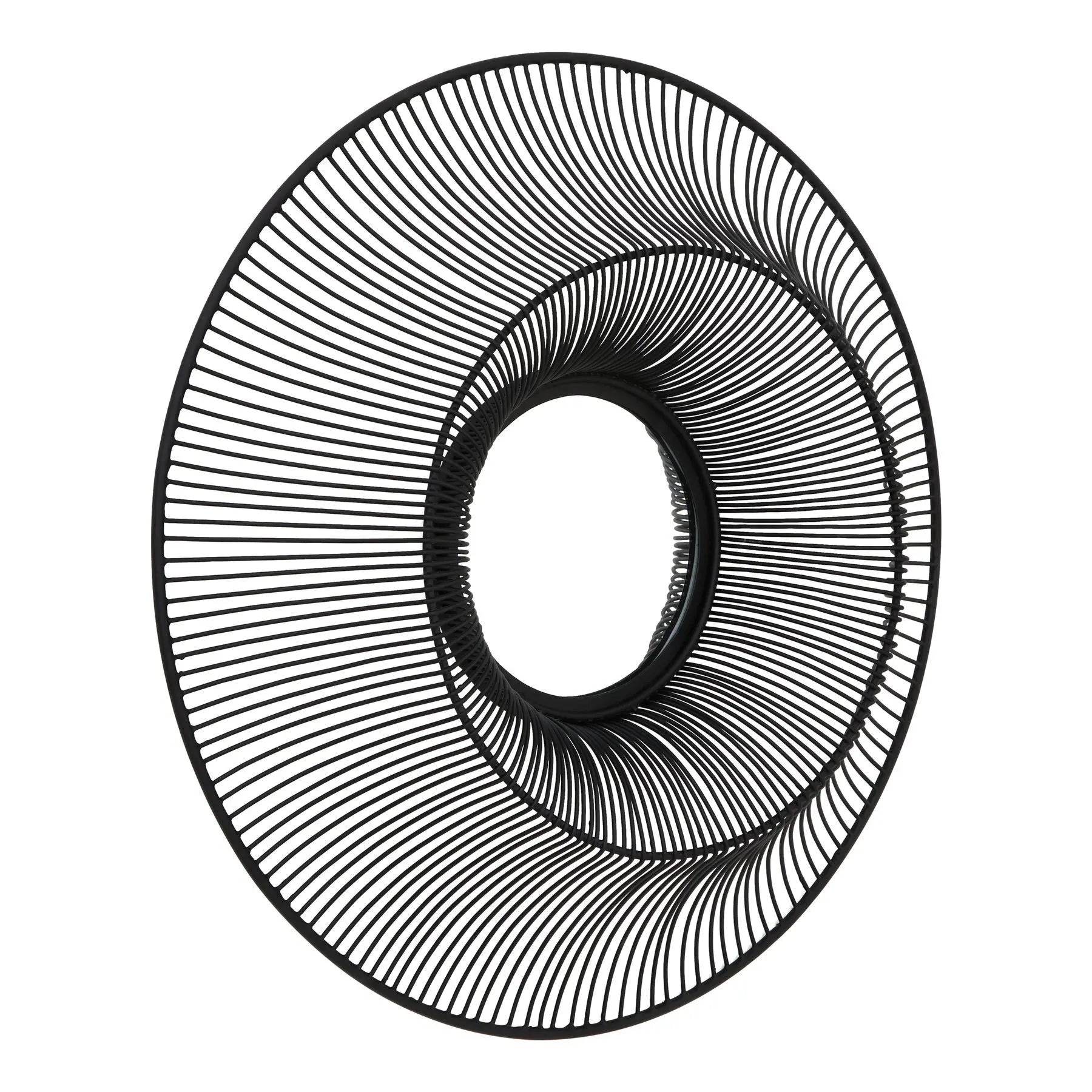 Chico Black Wire Mirror Makur Interior