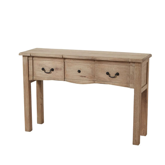 3 Drawer Console Table