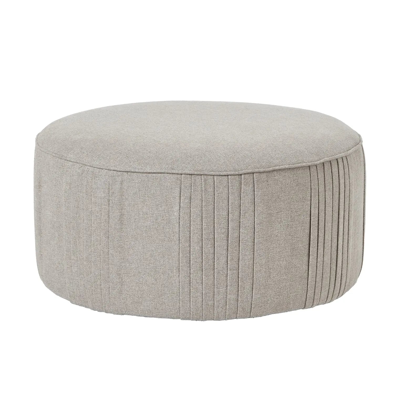 Grey Ottoman Foot Stool
