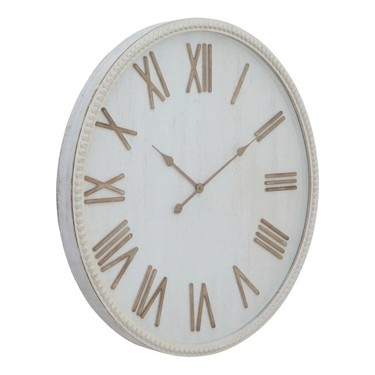 Rustic White Clock