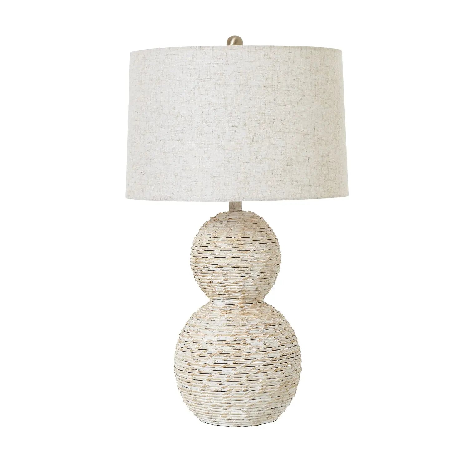 Wicker Table Lamp